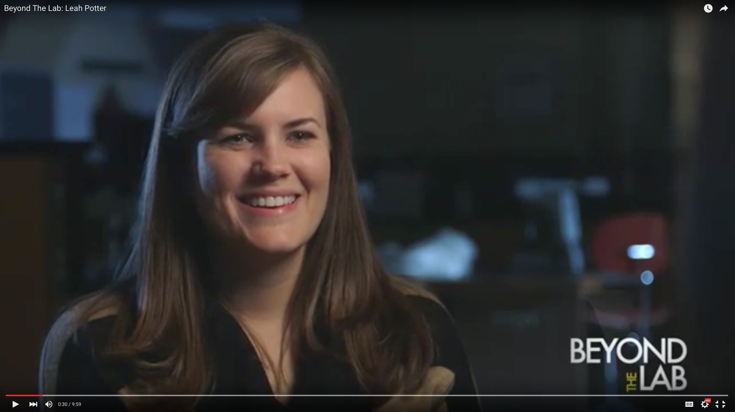 Beyond the Lab Leah Potter, Medical Writing BRET Career Development